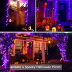 suddus Hallowee Fairy Lights Battery Operated, 33ft 100 LED Fairy Lights - Image 7