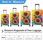 Luggage Cover Protector for 22-24 Inch Suitcases, TSA Approved Elastic Travel - Image 2