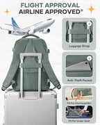 Travel Backpack for Women Airline Approved Carry on Backpack for Airplanes - Image 7