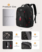 LOVEVOOK 17 Inch Laptop Backpack - Image 9
