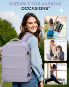 Carry On Backpack Personal Item Travel Backpack - Image 8