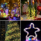4-Pack 50 LED Fairy Lights Battery Operated - Image 4