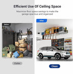 FLEXIMOUNTS 4x8 Overhead Garage Storage Rack - Image 6