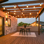 Larkvue 192FT LED Outdoor String Lights, Patio Lights - Image 4