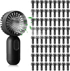 Rossesay 72 Pcs Mini Portable Fan Bulk Cute Handheld Lightweight Small Little by Rossesay