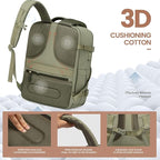 LOVEVOOK 50L Travel Backpack Carry On Airline Approved, Large Backpack - Image 6