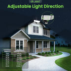 ALUSSO Motion Sensor Outdoor Lights Hardwired, Flood Lights Outdoor 120V - Image 7