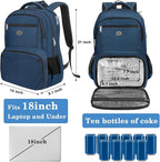 MATEIN Backpack Lunch Box, Water Resistant Mens Lunch Backpack - Image 4
