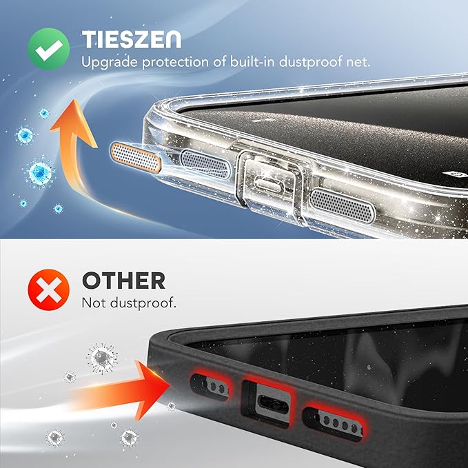 TIESZEN for iPhone 15 Pro Max Case, Compatible - Image 5