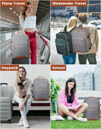 LOVEVOOK Travel Backpack for Women & Men 40L, Airline Approved Carry On - Image 7