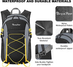 Seektop 20L Foldable Waterproof Hiking Backpack, Ultralight Small Lightweight - Image 2