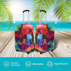 Explore Land Travel Luggage Cover Suitcase Protector Fits 23-26 Inch Case - Image 2