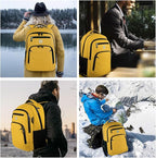 Volher Laptop Backpack, Business Travel Anti Theft Slim Durable Laptops Backpack - Image 7