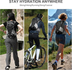 IX INOXTO Hydration Backpack, 18L Lightweight Hiking Backpack - Image 6