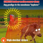 Solar Motion Sensor Alarm Device - Image 3