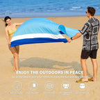 Famstar Beach Blanket Oversized Extra Large 78" X 81", Waterproof Sandproof - Image 3