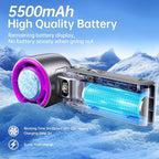 Handheld Portable fan with Turbo Cooling - Image 5