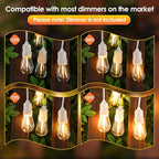 Mlambert 2 Pack 96FT Outdoor String Lights - Image 2