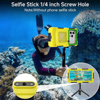 Underwater Phone Case for Snorkeling, Professional Deep Diving Waterproof Phone - Image 4