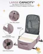 Travel Backpack Carry On Flight Aapproved Personal Item Travel Bag Mochila De - Image 5