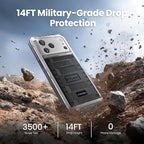 Mitywah Waterproof Case for iPhone 17 Pro Max, Rugged Metal Case - Image 4
