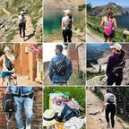 WATERFLY Crossbody Sling Bag Small Water Resistant Backpack Lightweight - Image 9