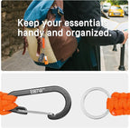 EOTW Paracord Keychain for Men Women Paracord Carabiner Backpack Keychain - Image 4