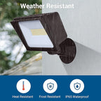 DEWENWILS 65W Flood Lights Outdoor, 6670 LM Super Bright IP65 Waterproof - Image 5