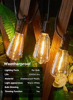 Brightown 38FT Solar String Lights Outdoor Waterproof - Image 4