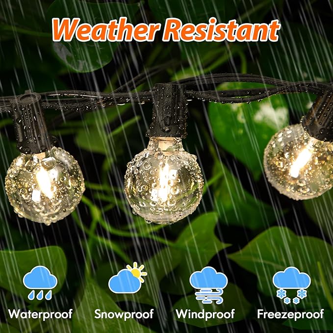 25FT LED Outdoor String Lights - Image 5