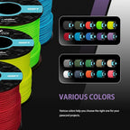 Abma Cord 2.4mm Paracord 275 100ft Nylon Rope 4 Strands Tactical Parachute Cord - Image 5