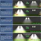 ropelux Solar Outdoor Lights, 6000LM Motion Sensor Outdoor Light Double Big - Image 4