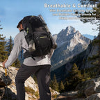 N NEVO RHINO 40L Internal Frame Hiking Backpack - Image 2