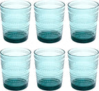 Beaded 15.6 oz Durable Acrylic Double Old Fashioned Drinking Glasses, by AbodeHomewares-TheDesignDestinationforTabletopDrinkwareKitchenandPet