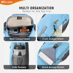 SKYSPER Sling Bag RFID Cross Body Bag Recycled Crossbody Backpack Travel Daypack - Image 3