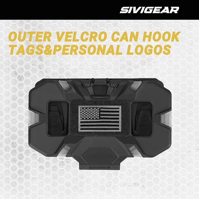 Tactical Molle Phone Holder for Plate Carrier Vest, Quick Release & Adjustable - Image 8