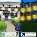 Joomer Solar Powered String Lights, 39FT 60 LED Outdoor Solar String Lights - Image 4