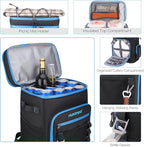 Hulongo Large Waterproof Insulated Cooler Backpack - Image 4