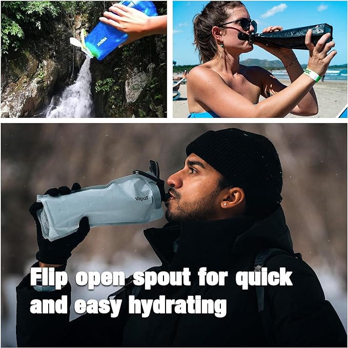 Vapur Flexible, Collapsible Wide Mouth Anti-Bottle - Image 7