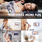 LC-dolida Shower Phone Holder Waterproof 480 Rotation Phone Stand Case Mount - Image 3