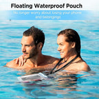 CACOE Floating Universal Waterproof Phone case 2 Pcs-Up to 7.0", Waterproof - Image 2