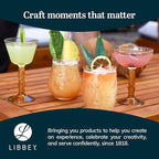 Libbey Tiki Rocks Glasses Set, Vintage-style Glassware Drinking Glasses Set of 4 - Image 6