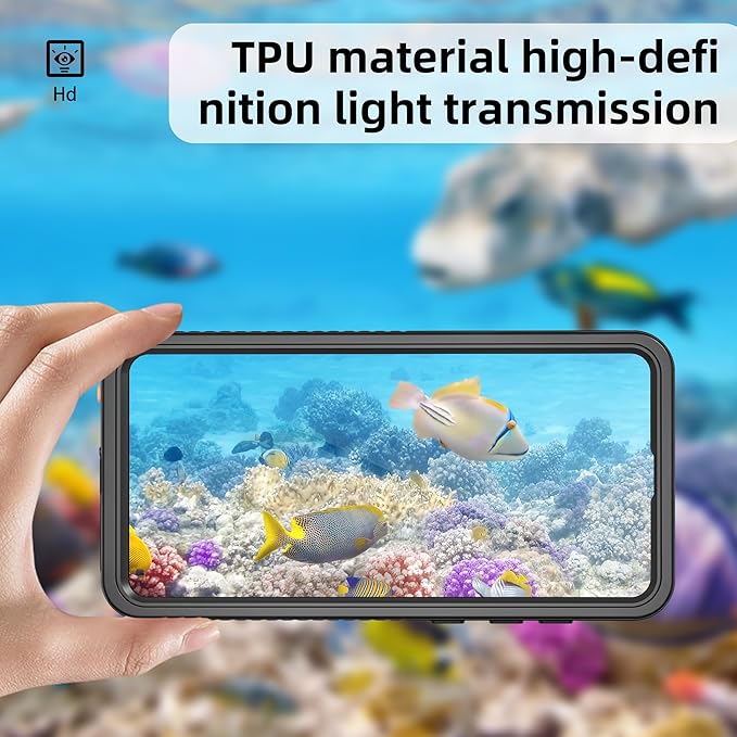 Magnetic for Samsung Galaxy S25 Edge Case, IP68 Waterproof Dustproof Case - Image 2