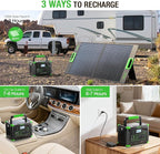 Portable Power Station 500W, 519Wh Solar Generator - Image 6