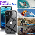 Jancane iPhone 14 Pro Max Waterproof Case, IP68 Underwater, Built-in Screen - Image 7