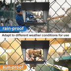 Cell Phone Fence Mount with Shade Game Recording Mounting Kit Compatible with - Image 2