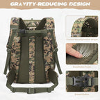 Maelstrom Tactical Backpack for Men, Water Resistant 40L Military Backpack - Image 3