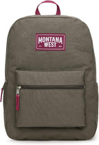 Montana West Backpack for Women Men 2 PCS Lightweight College Bookbags Casual - Image 7