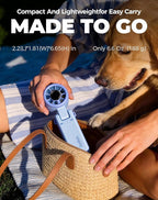 Diveblues Portable Handheld Turbo Fan, 5 Gear Wind, Battery Operated, 3 IN 1 - Image 5