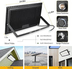 XYCN 800W 2pack LED Flood Lights, 3700 watt Equivalent 89500LM Super Bright - Image 4